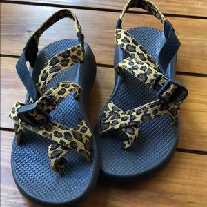 Leopard print z/2 Chaco sandals